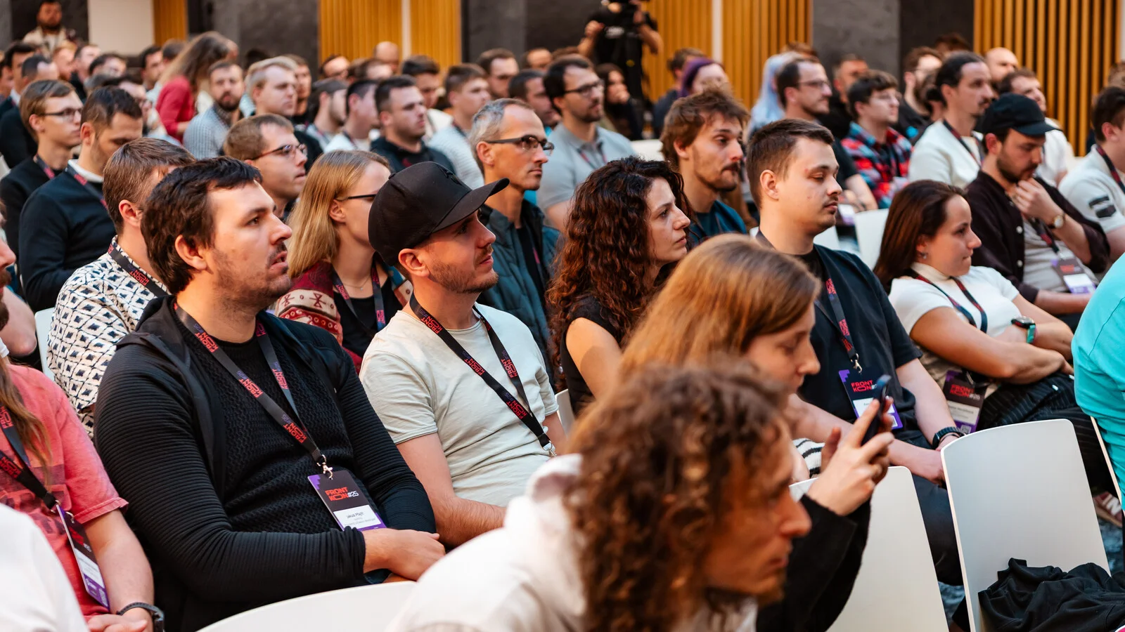 The audience at FrontKon 2025