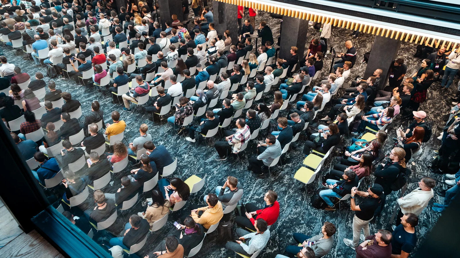 A packed hall at FrontKon 2025